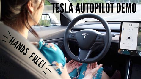 Tesla Model 3 ♥ Autopilot Demo & Review - YouTube