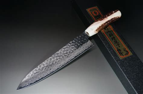 Sakai Takayuki Damascus Hammered Knives - Revivaler