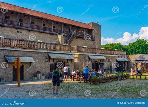 Narva, Estonia, June 28, 2022: View of the Narva Castle in Eston ...