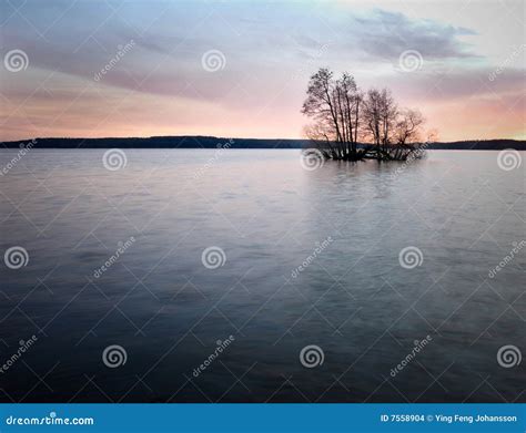 Island in sunset stock photo. Image of holiday, ocean - 7558904