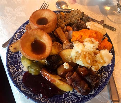 My British Christmas Dinner, bet you can’t name everything that was on the plate! : r/tonightsdinner