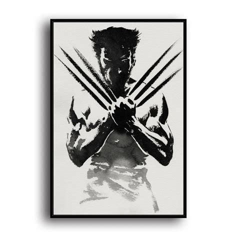 SRC_X332 Wolverine Movie Painting HD Canvas Print Home decoration ...