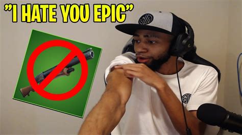 DAEQUAN REACTS TO THE PUMP SHOTGUN NERF *RIP PUMP* - Fortnite Moments #96 - YouTube