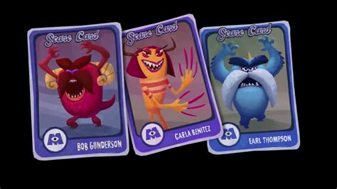 Monsters University - Scare Cards in the Intro by dlee1293847 on DeviantArt