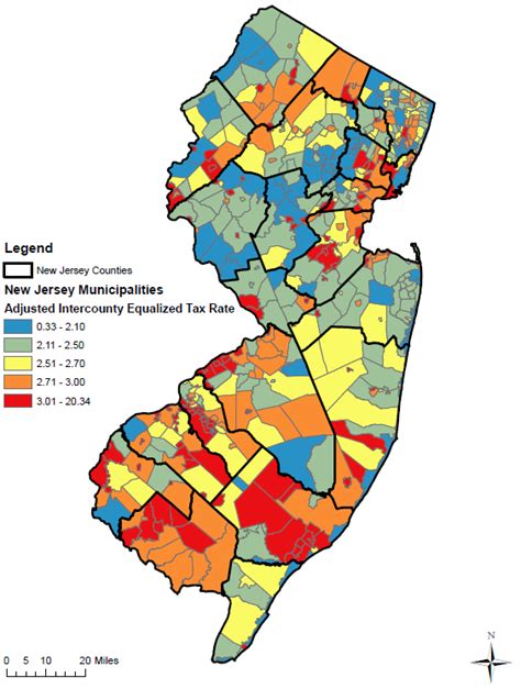 Report Release: What Influences Differences in New Jersey’s Municipal Tax Rates? – New Jersey ...