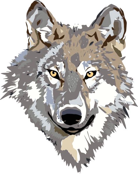 Wolf Vector Clip Art at Clker.com - vector clip art online, royalty free & public domain