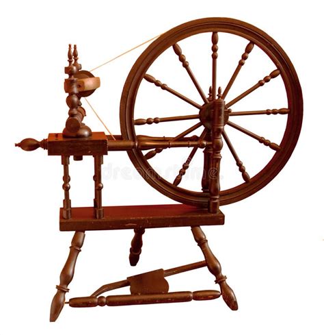 Spinning Wheel stock image. Image of spinning, thread - 10828601