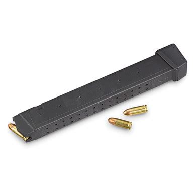 extended clip for 9mm Glock 33 Rounds