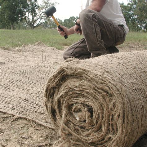 Jute Mat Erosion Control Blanket | Forestry Suppliers, Inc.