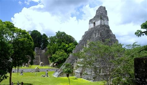 Tikal - Maya - Pyramids and Temple Ruins in the Jungle of Guatemala