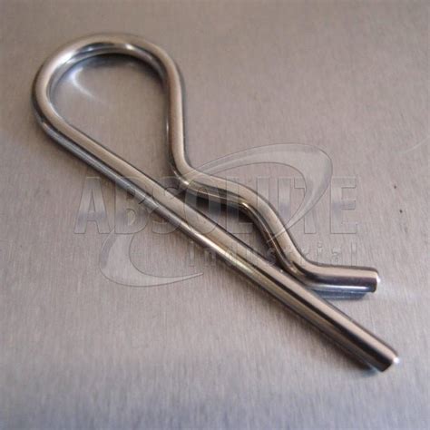 Stainless Steel R-Spring Clips - Retaining Pins - AISI 316 - Trailer ...