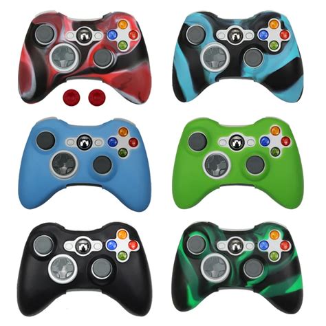 Silicone Case Cover For Xbox 360 Gamepad Soft Rubber Silicone Cover For ...