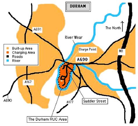 Durham School Bus Zone Map