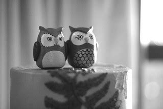 Owls on the wedding cake | Ruth Hartnup | Flickr