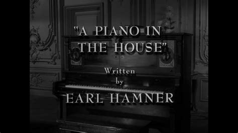 My Life in the Shadow of The Twilight Zone: TZ Promo: “A Piano in the House” (2/16/1962)