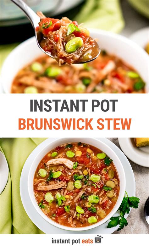 Instant Pot Brunswick Stew (With Leftover Pork or Chicken)