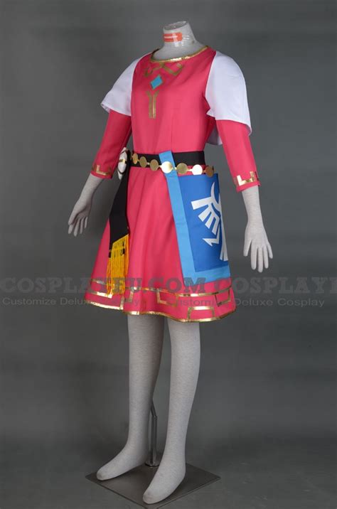 Custom Princess Zelda Cosplay Costume from The Legend of Zelda Skyward ...