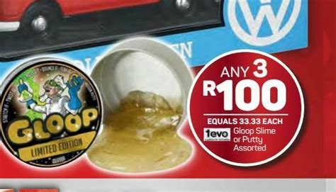 Gloop slime 3 offer at Pick n Pay