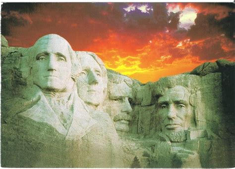 A Plethora of Postcards: Mount Rushmore