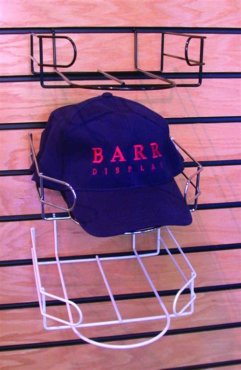 Found on Google from barrdisplay.com | Hat display, Retail display, Hat shelf