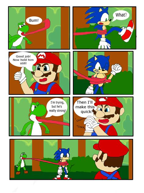 Mario vs Sonic part 5 by Yoshij1had on DeviantArt