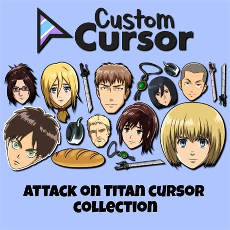 Attack on Titan Cursor Collection Cover