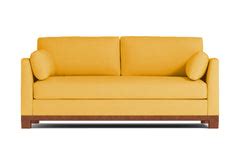 Avalon Queen Size Sleeper Sofa Bed Pecan w/ Memory Foam | Apt2B