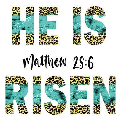 1080 1080 He is risen Matthew