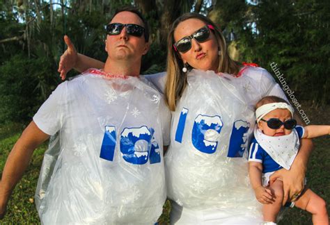 "Ice Ice Baby" Punny Halloween Costume - the thinking closet