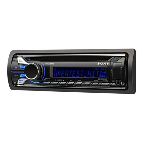 Sony CDX-GT565UP Car CD/MP3 Player, 68 W RMS, iPod/iPhone Compatible ...