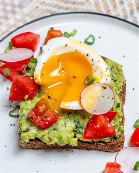 Start Your Morning Clean: Soft Boiled Egg + Avocado Toast! | Clean Food Crush