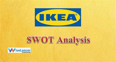 Learn More About SWOT Analysis of IKEA - WiseLancer