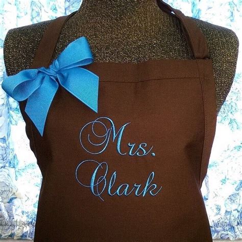 Monogram Apron Personalized Apron Aprons for Women - Etsy