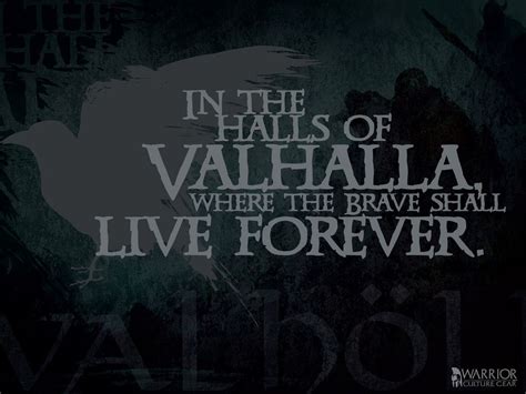 Till Valhalla Poster | Warrior quotes, Viking quotes, Valhalla