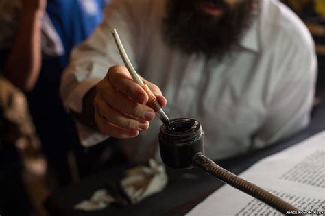 In pictures: Writing a Torah scroll | Torah scroll, Torah, Pictures