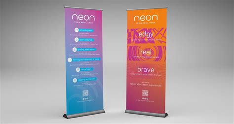 neon-pull-up-banner-design - Panda Press (Stone) Ltd