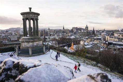 Edinburgh weather: Temperatures set to plummet with snow forecast for a ...