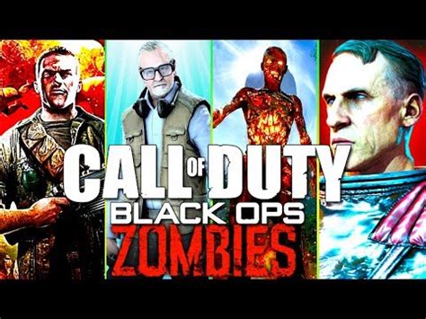 ALL BLACK OPS 1 ZOMBIES EASTER EGGS!! // CALL OF DUTY: BLACK OPS 1 ...