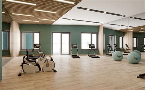 GYM Interior design on Behance | Gym interior, Gym design interior ...