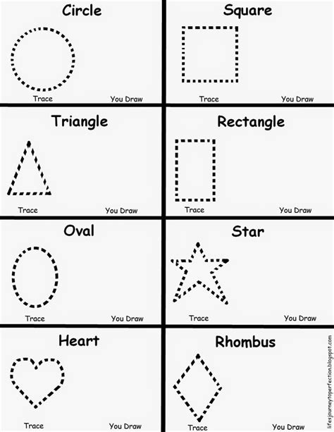 Preschool Shapes Worksheet | Shape worksheets for preschool, Shapes ...