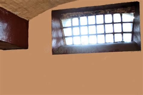 A prison cell window stock photo. Image of jail, gaol - 205531304