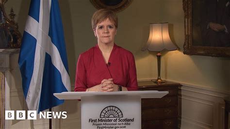 Nicola Sturgeon: 'Covid-19 is the biggest challenge of our lifetimes ...