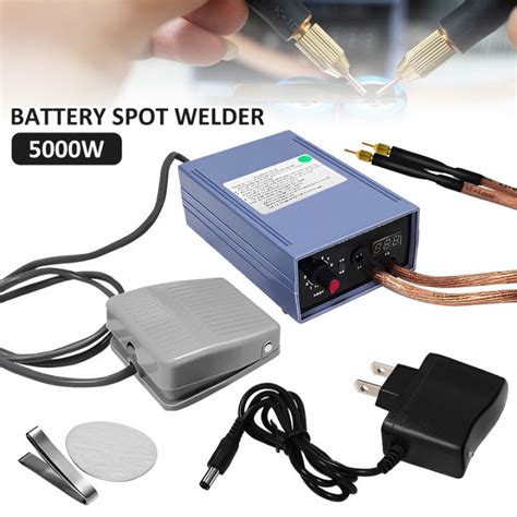 Battery Spot Welder Kit Mini Handheld Spot Welding Machine for 18650 ...