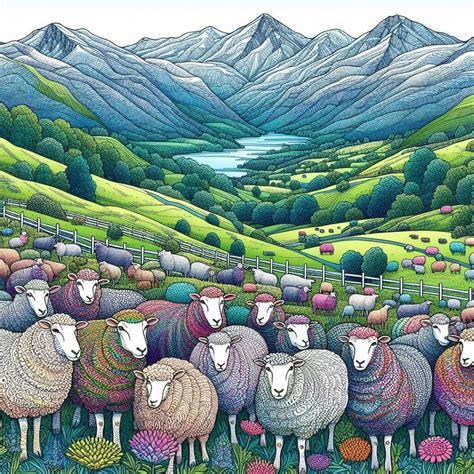 Simply Herdy in 2024 | Lake mountain, Picture, Art