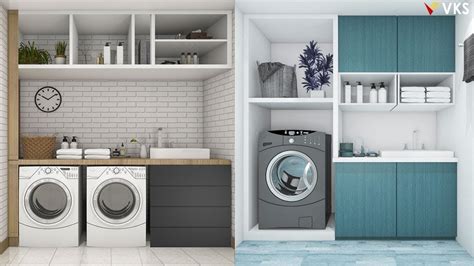 Modern Utility Room Design | Laundry Room Storage Ideas | Small Kitchen Utility Area Design 2020 ...