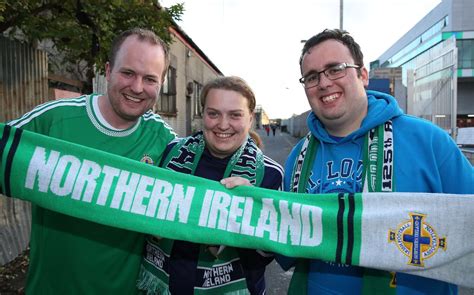 Fans at Northern Ireland vs Greece - Belfast Live