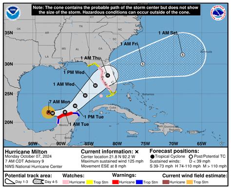 Hurricane Milton Strengthens Into Category 4 Storm, Expected to Hit ...