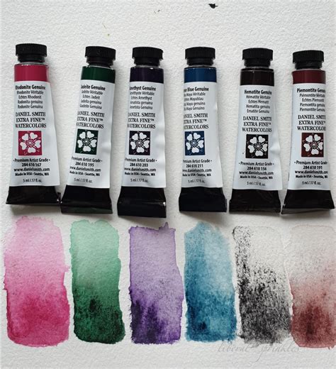 DANIEL SMITH Watercolor Set 5ml Tubes - Primatek Introductory ...