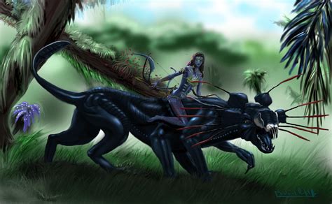 Neytiri on Thanator final by tolhaller on DeviantArt