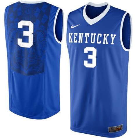 Nike Kentucky Wildcats #3 Elite Replica Basketball Jersey - Royal Blue - Fanatics.com